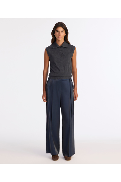Yargıcı Wide Regular Waist Pants