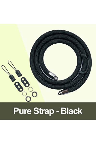 Choice Pure Black Camera Shoulder Strap Lanyard Universal for Nikon Panasonic...