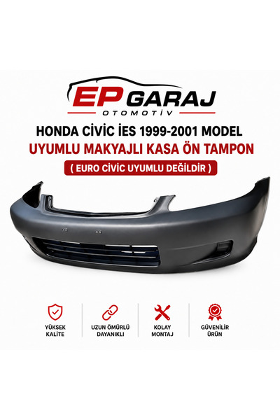 EP GARAJ OTOMOTİV HONDA CİVİC İES 1999-2001 MODEL UYUMLU MAKYAJLI KASA ÖN TAM...