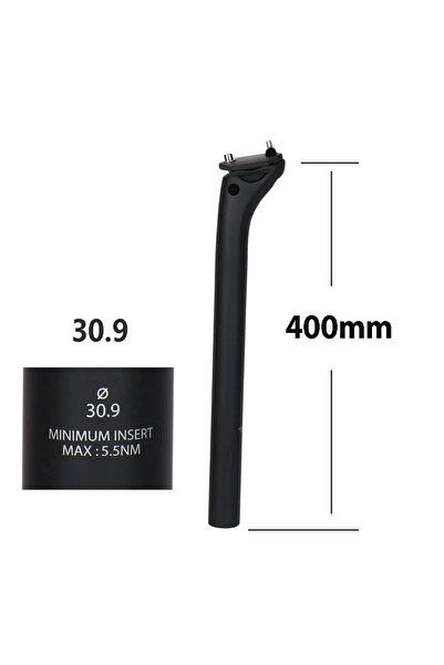 Choice 30.9x400mm ELITAONE MTB Carbon Seat Post Offset 20mm 25.4 27.2 30.9 31...
