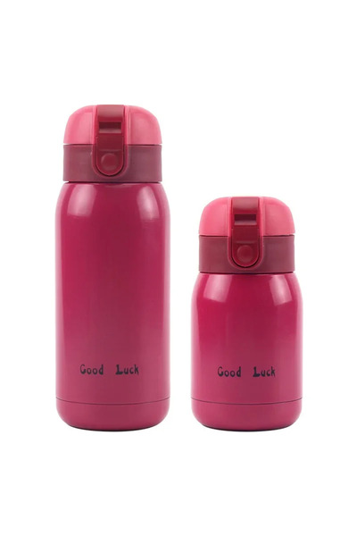 Choice 360ml Red Mini Thermos Cup 200ml/360ml Pocket Cup Stainless Steel Ther...