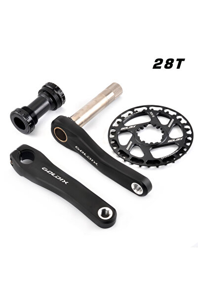 Choice 150mm Crank BB 28T GOLDIX Children Bicycle Crankset 110mm/127mm/140mm/...