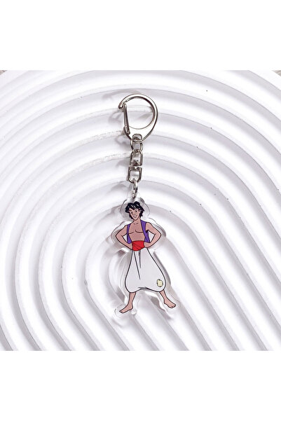 Choice10 5 cm 9 1/10Pcs Disney Aladin And The Magic Lamp Acrylic Keychain Bag...