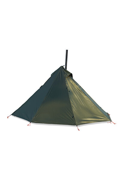 Choice Green tent fly set Camping Hot Tent with Chimney Window Outdoor Ultral...