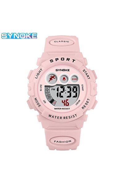 Choice Pink SYNOKE Student Sport Watches For Kids Colorful Electronic Watches...