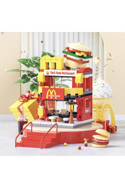 Choice7 8537-4 Architecture Street View House Building Blocks DIY Mini City S...
