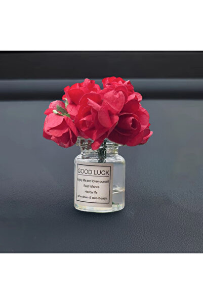 Choice Rose Delicate Miniature Potted Flowers Assorted Colors Car Dashboard G...