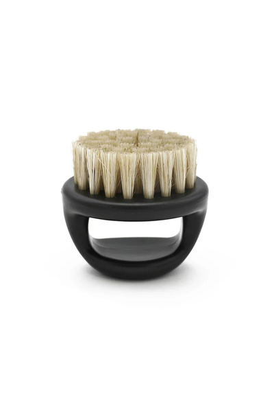 choice2 Black White Pro Hairdresser Dust Brush Anti Static Boar Bristle Ring ...