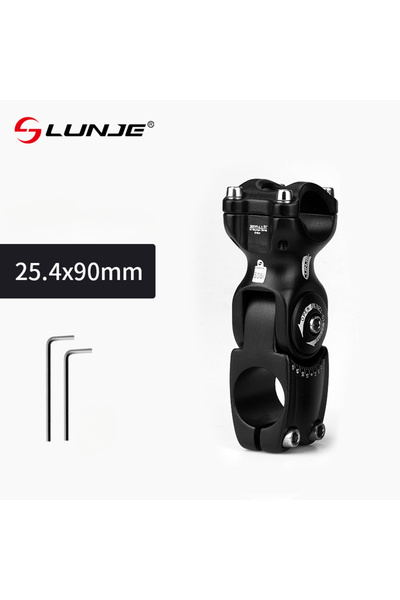 Choice 25.4x90mm Adjustable Bicycle Handlebar Stem 25.4/31.8mm MTB Bike Riser...