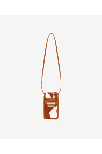 Yargıcı Geantă crossbody din piele cu cataramă