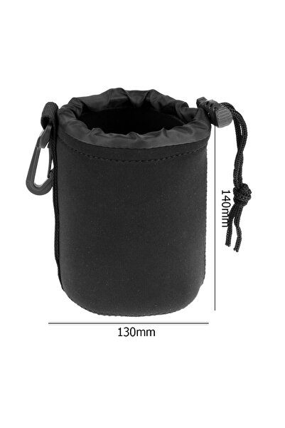 Choice M 1pcs Camera Lens Bag Photography Lens Pouch Neoprene Waterproof Back...