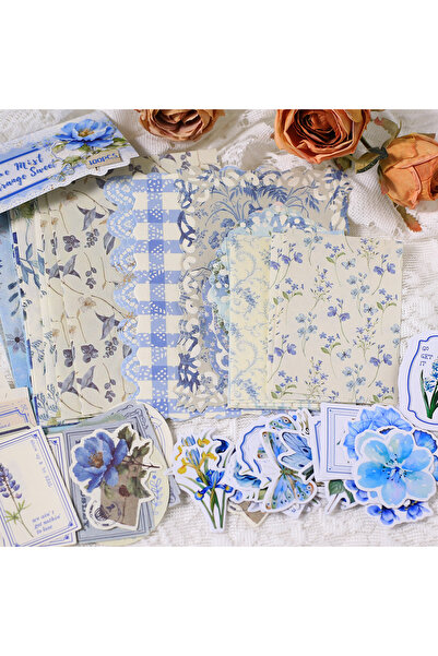 Choice1 C 100 Pcs Vintage Scrapbooking Paper Collage Self-Adhesive Stickers D...