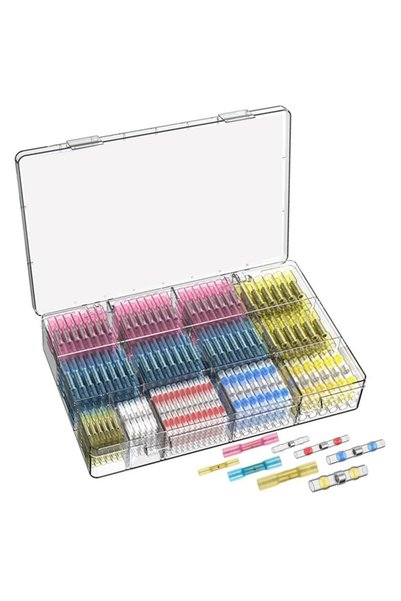 Choice9 250pcs with box WOZOBUY Heat Shrinkable Wire Connectors SST21 Waterpr...