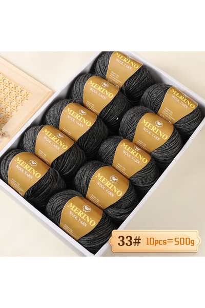 Choice 33 Flower Gray 500g of High-Quality 212 Medium-Fine Alpaca Wool Yarn, ...