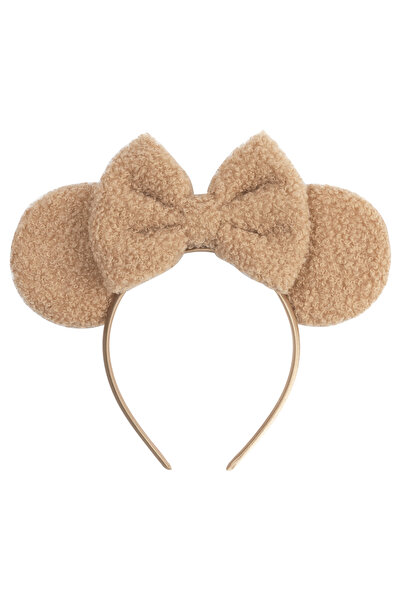 Choice1 Colour 06 1pc Fashion Plush Hairband Simple Solid Color Minnie Mouse ...