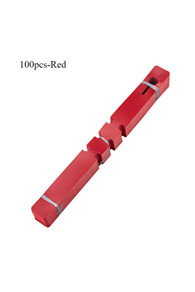 Choice6 100pcs-Red Waterproof plant tag Plastic plant Hanging tag Gardening p...