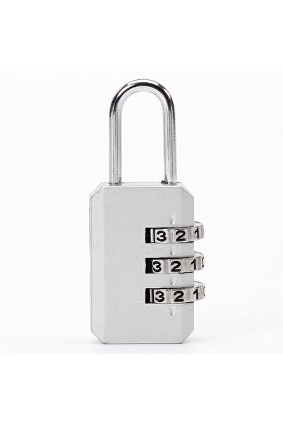 Choice4 sliver 3 Digits Multifunctional Combination Lock Luggage Fitness Cabi...