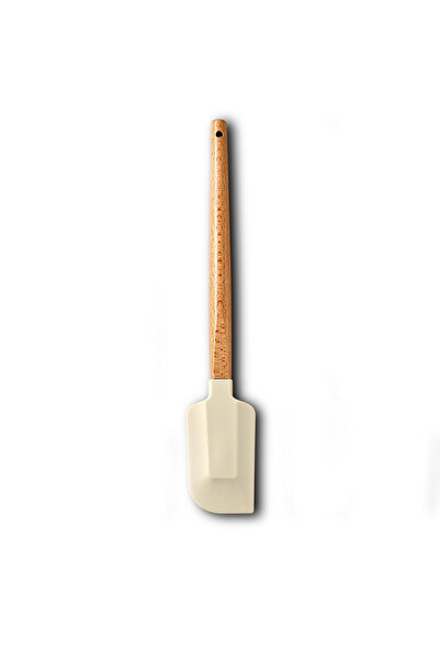 Choice8 White Scraper A Silicone Scraper Scraper, Home Baking Wooden Handle S...