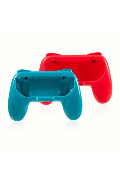 Choice1 Red Blue Hand Grips Compatible with Switch/Switch OLED Model Controll...