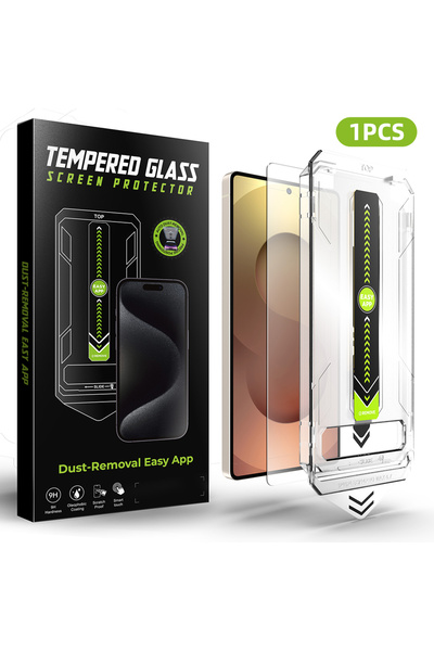 Choice4 Galaxy S25 24 1PCS HD Tempered Glass For S26 S25 S24 Ultra Plus Dust ...