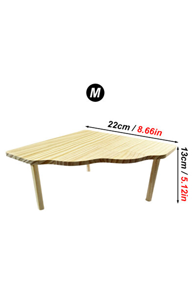 Choice M 1pc Wooden Hamster Ladder Platform Jumping Board Playground Hamster ...