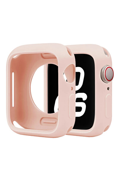 Choice48 42mm Series 11-10 09 Pink sand Soft Silicone Case for Watch 11-10 46...
