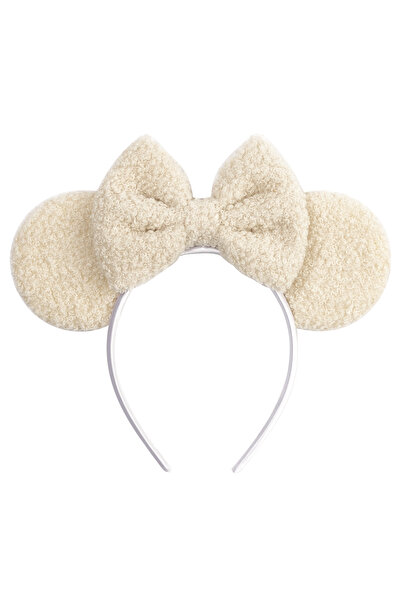 Choice10 Colour 09 1pc Fashion Plush Hairband Simple Solid Color Minnie Mouse...