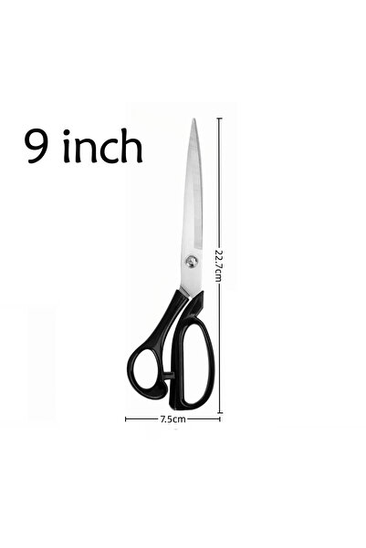 Choice5 9 inch Silvery 1Pcs Fabric Scissors Professional 10/8 inch Heavy Duty...