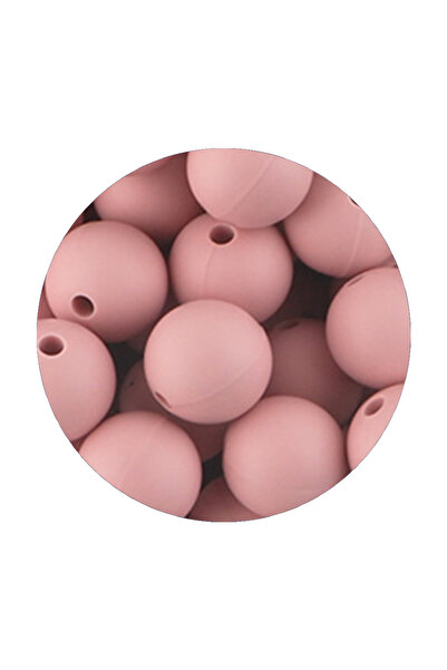 Choice 100pcs blush Kivoct 100Pcs 12MM Round Silicone Beads For Jewelry Makin...