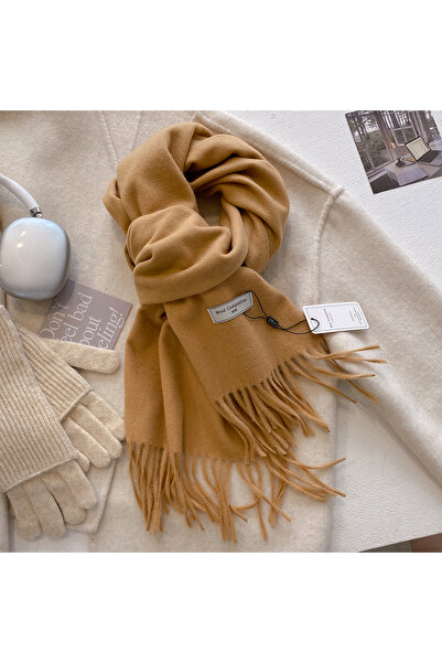 Choice20 Dark Khaki New 26 Color Winter Scarf For Women Long Warm Cashmere Sc...