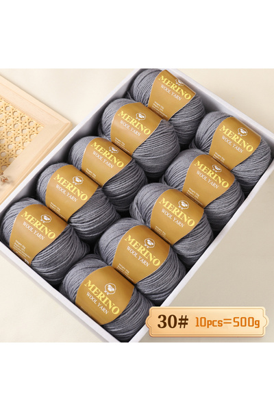 Choice 30 Rat Grey 500g of High-Quality 212 Medium-Fine Alpaca Wool Yarn, Sui...
