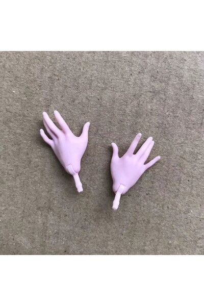 Choice NO.13 1/6 Doll Replacements Hands Elbows Feet Black Brown White Beige ...
