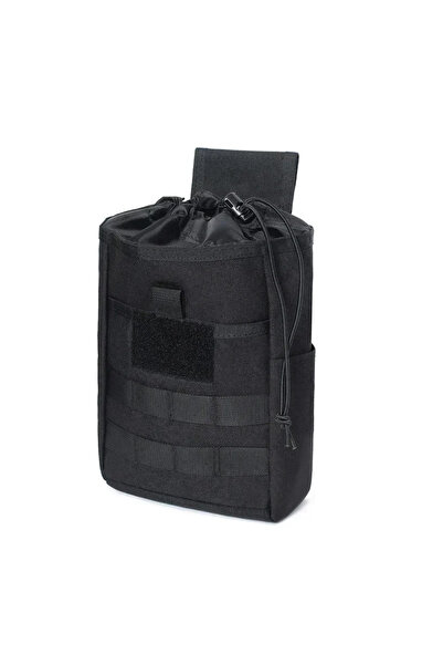 Choice B Recycled Bag Black Foldable Molle Dump Drop Pouch Recycle Waist Pack...
