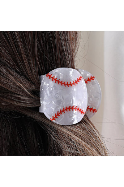 Choice H319 1pc Balls Football Shape Hair Claw Shark Claw Sports Claw Clips P...
