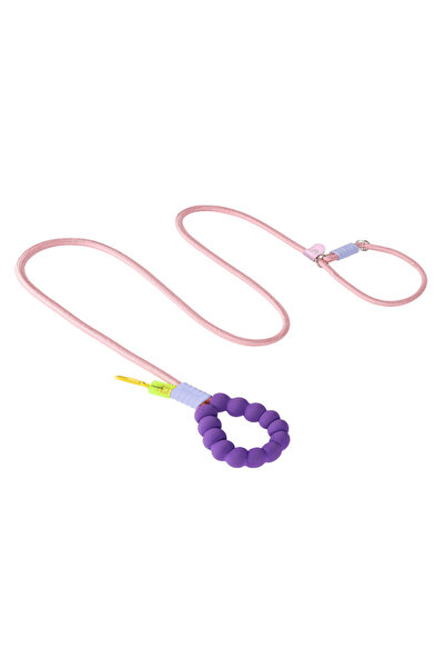 Choice P rope-pink Cross Body Wearable Dog Leash Cloud Foam Cotton Handle P L...