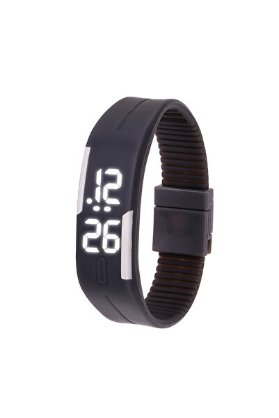 Choice Black White light Sport Digital Children Watches Women Hot Silicone St...