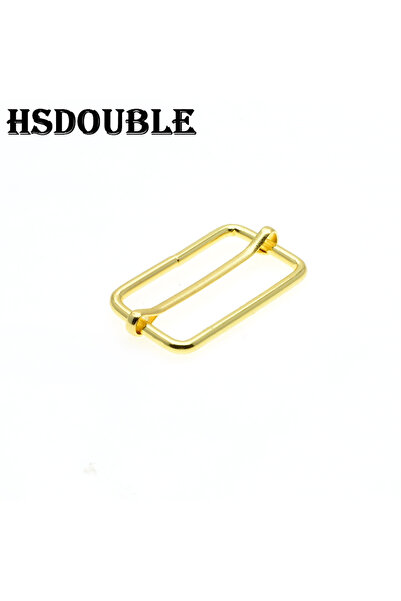 Choice23 Webbing Size 25mm Gold 10 Pcs/Pack Metal Slides Tri-Glides Wire-Form...