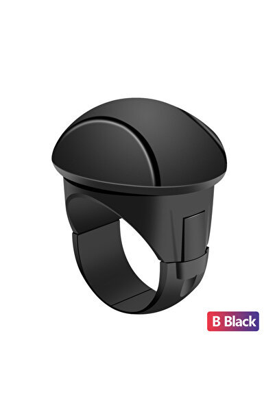 choice2 B Black Car Turning Steering Wheel Booster Spinner Knob 360 Degree Ro...