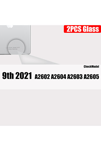 Choice 9th 2pcs Clear Tempered Glass For Ipad 9 8 7 6 5 9th Generation 8th 7t...