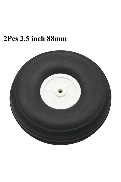 Choice 2Pcs 3.5 inch 88mm New 2Pcs PU Wheel Diameter 2.25/2.5/2.75/3.0/3.5/4/...
