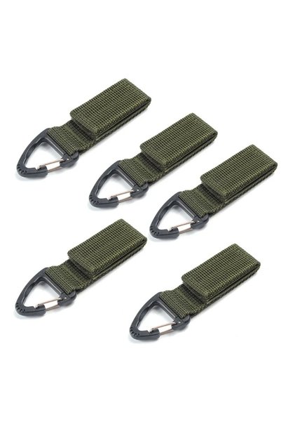 Choice OD-5PCS Outdoor Camping Hiking Climbing MultiTool Molle Nylon Webbing ...