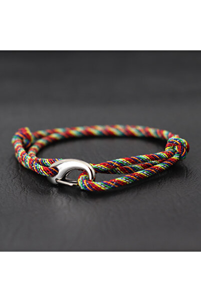 Choice LGBT New Simple Style Double Layered Marine String Bracelet For Men Wo...