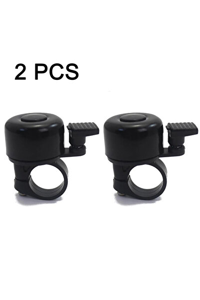 Choice Black-2pcs Bicycle Bell Bike Handlebar Bell Ring Aluminum Alloy Mounta...