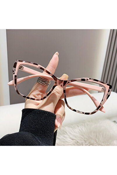 Choice15 +300 Pink New Fashion Cat Eye Reading Glasses Women Anti-blue Light ...