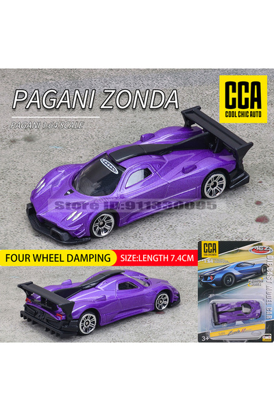 Choice1 1-64 Pagani Zonda CCA 1:64 Pagani BMW Porsche Exquisite hanging model...
