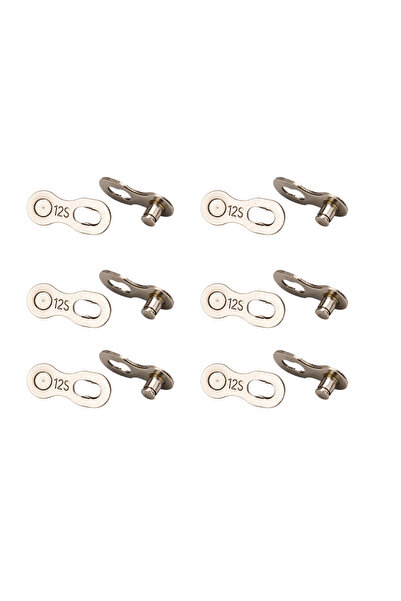 ZTTO 12s silver-6 pairs 6 Pairs Bicycle Chain Master Link 6/7/8/9/10/11/12 Sp...