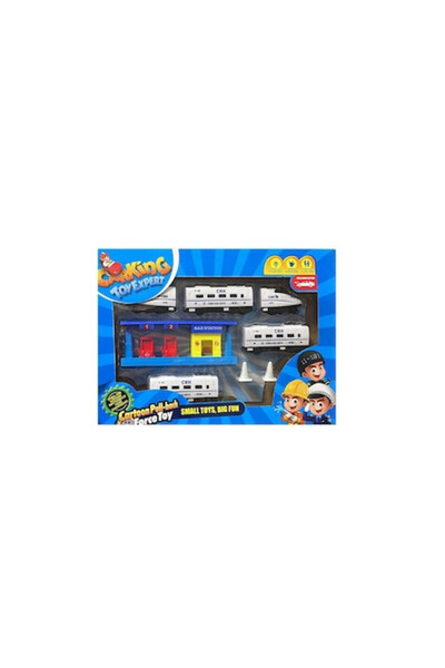 OEM Σετ παιχνιδιού CarKing Toy Expert, τρένο και βενζινάδικο