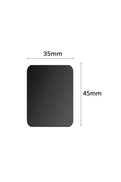 choice2 1PCS Black 35x45 Magnetic Metal Plate For Car Phone Holder Universal ...