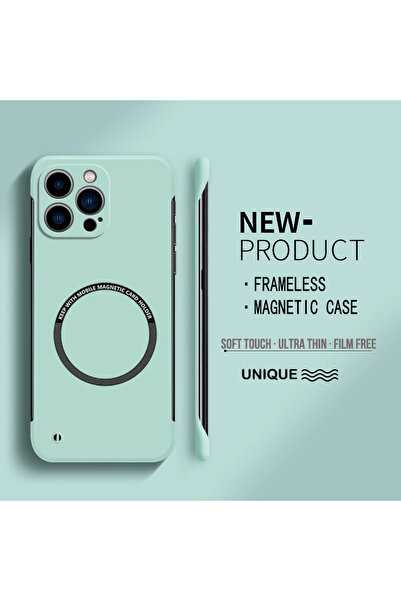 Choice for iPhone 12 Mint 【Iron Plate Glue on Surfce 】Ultra Thin Hard Magneti...