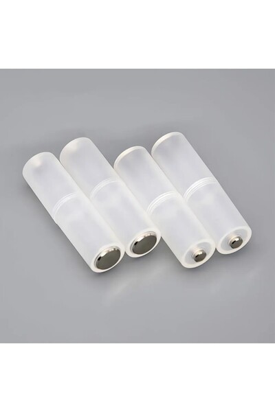 Choice 4PCS 4Pcs AAA to AA Size Cell Battery Box Converter Batteries Holder P...